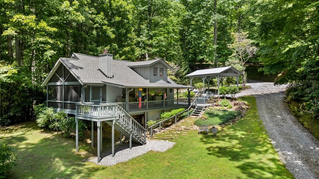 Photo of 1406 Salt Rock Rd, Cullowhee, NC 28732 (MLS # 26041752)