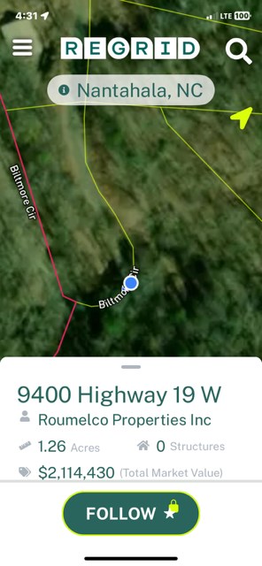 Bryson City, North Carolina 28713, United States, ,Land,Active,7009