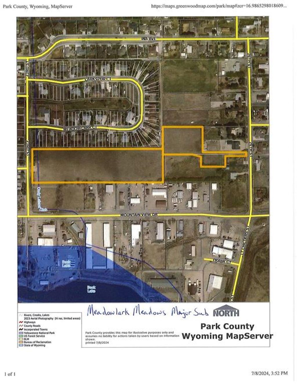 Photo of 2319 Songbird Court #4, Cody, WY 82414 (MLS # 10030313)