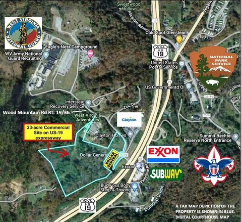 Vacant Land For Sale - Wood Mountain Road<br/> Glen Jean, WV 25846