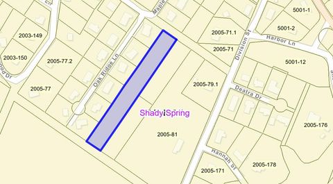 Vacant Land For Sale - 00 Maplewood Ln<br/> Raleigh County, Shady Spring, WV 25918