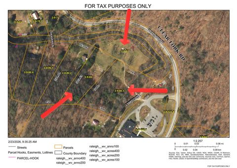 Vacant Land For Sale - 225 Lynfield Place<br/> Raleigh County, Clear Creek, WV 25008
