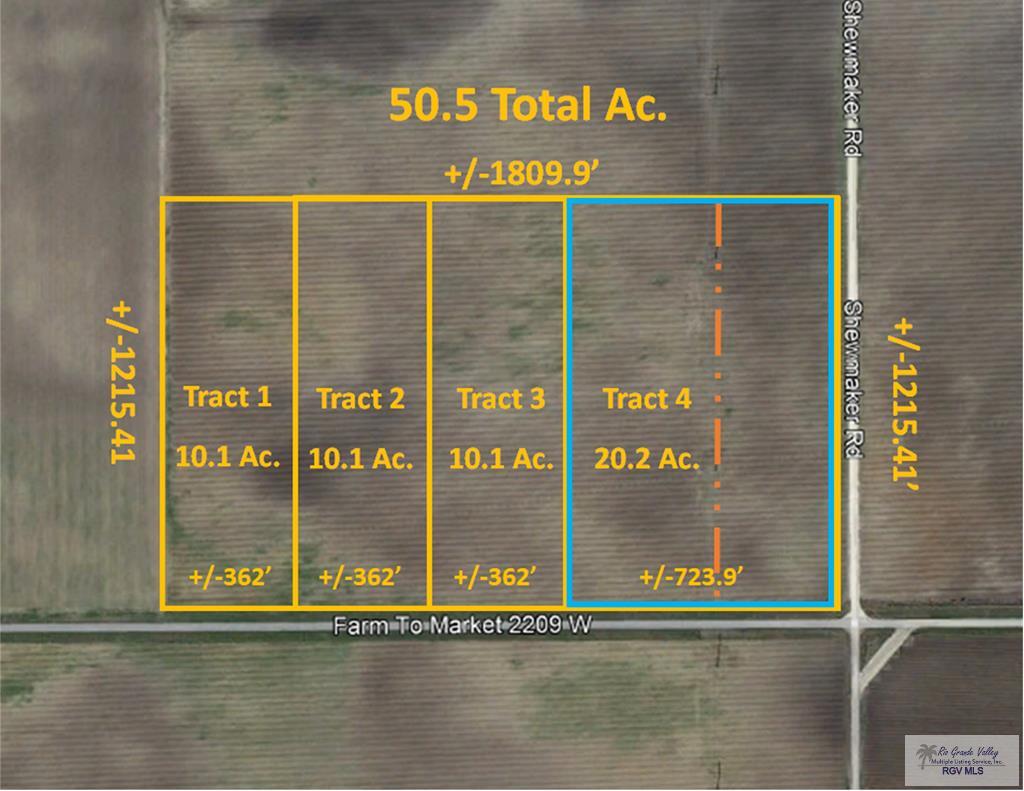 Tract 4 Fm 2209, SAN PERLITA, Texas image 1