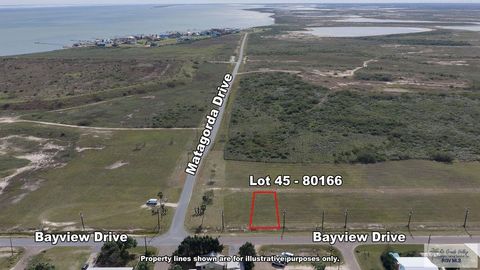 Vacant Land For Sale - LOT 45 Bayview Ave<br/> Willacy County, PORT MANSFIELD, TX 78598