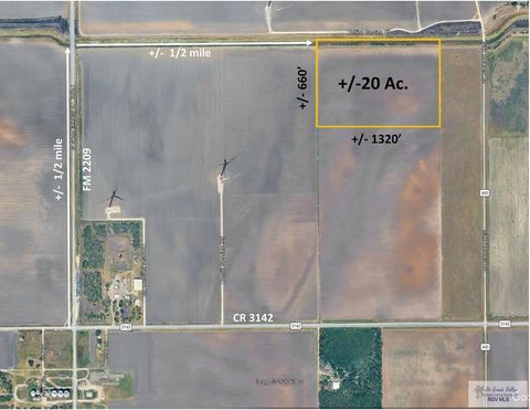 Vacant Land For Sale - 20 AC N Fm 2209<br/> Willacy County, SAN PERLITA, TX 78590
