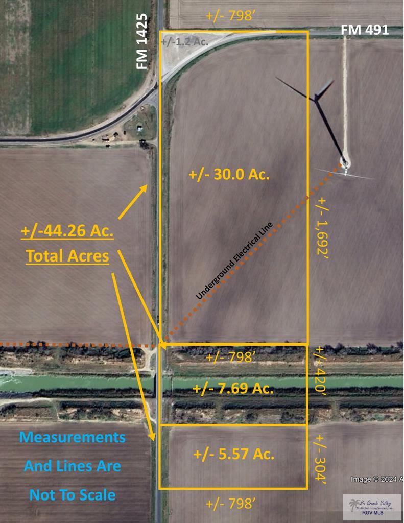 44.26 Ac. W Fm 491, LYFORD, Texas image 1