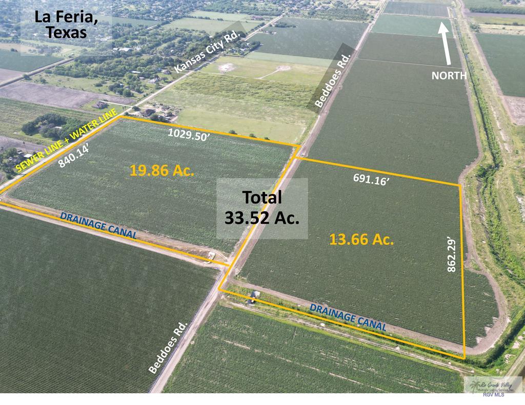 33.52 Ac. S Kansas City Rd, LA FERIA, Texas image 1