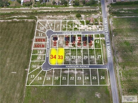 Vacant Land For Sale - Harrison Ave #LOT 34<br/> EDCOUCH, TX 78538