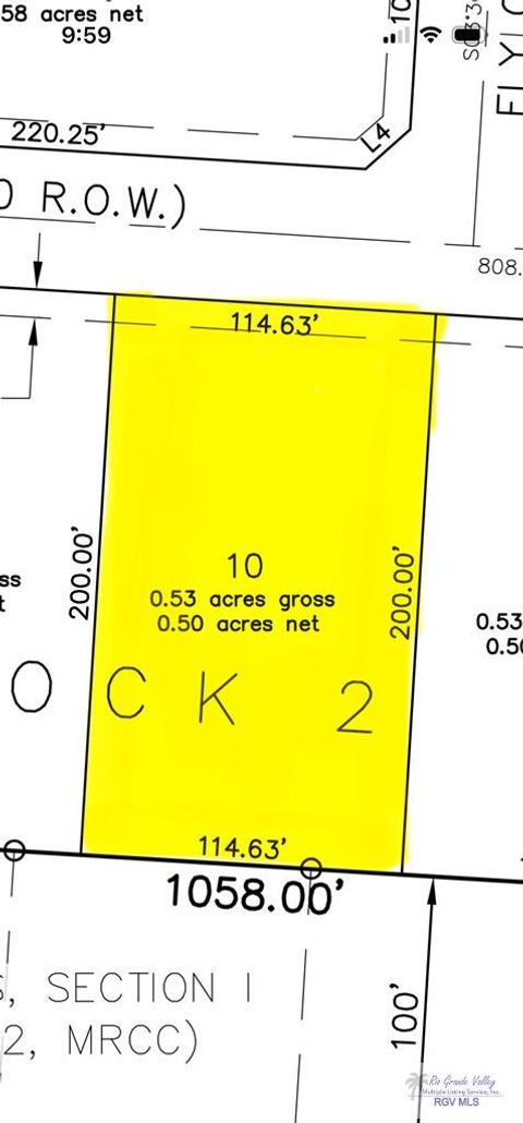 Vacant Land For Sale - 34558 Esmeralda Dr #LOT 10 BLK 2<br/> Cameron County, BROWNSVILLE, TX 78526