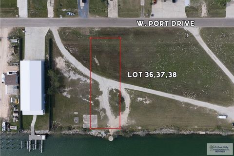 Vacant Land For Sale - LOTS 36-38 W Port Dr<br/> Willacy County, PORT MANSFIELD, TX 78598