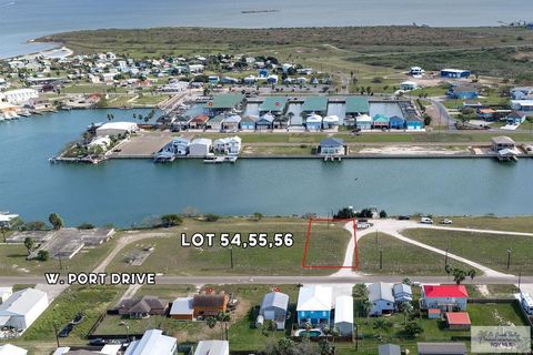 Vacant Land For Sale - LOTS 54-56 W Port Dr<br/> Willacy County, PORT MANSFIELD, TX 78598