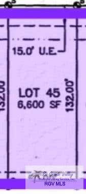 Vacant Land For Sale - 00 Liberty Cir #45<br/> SAN BENITO, TX 78586