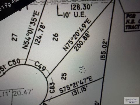 Vacant Land For Sale - 2714 Arely Ln<br/> Cameron County, BROWNSVILLE, TX 78526