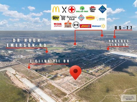 Vacant Land For Sale - 34538 Esmeralda Dr #LOT 9 BLK 2<br/> Cameron County, BROWNSVILLE, TX 78526