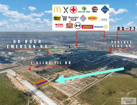 Vacant Land For Sale - LOT 3 J Clive Iii Dr #LOT 3<br/> BROWNSVILLE, TX 78526
