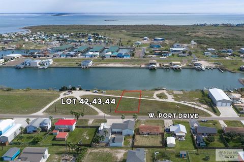 Vacant Land For Sale - LOTS 42-44 W Port Dr<br/> Willacy County, PORT MANSFIELD, TX 78598