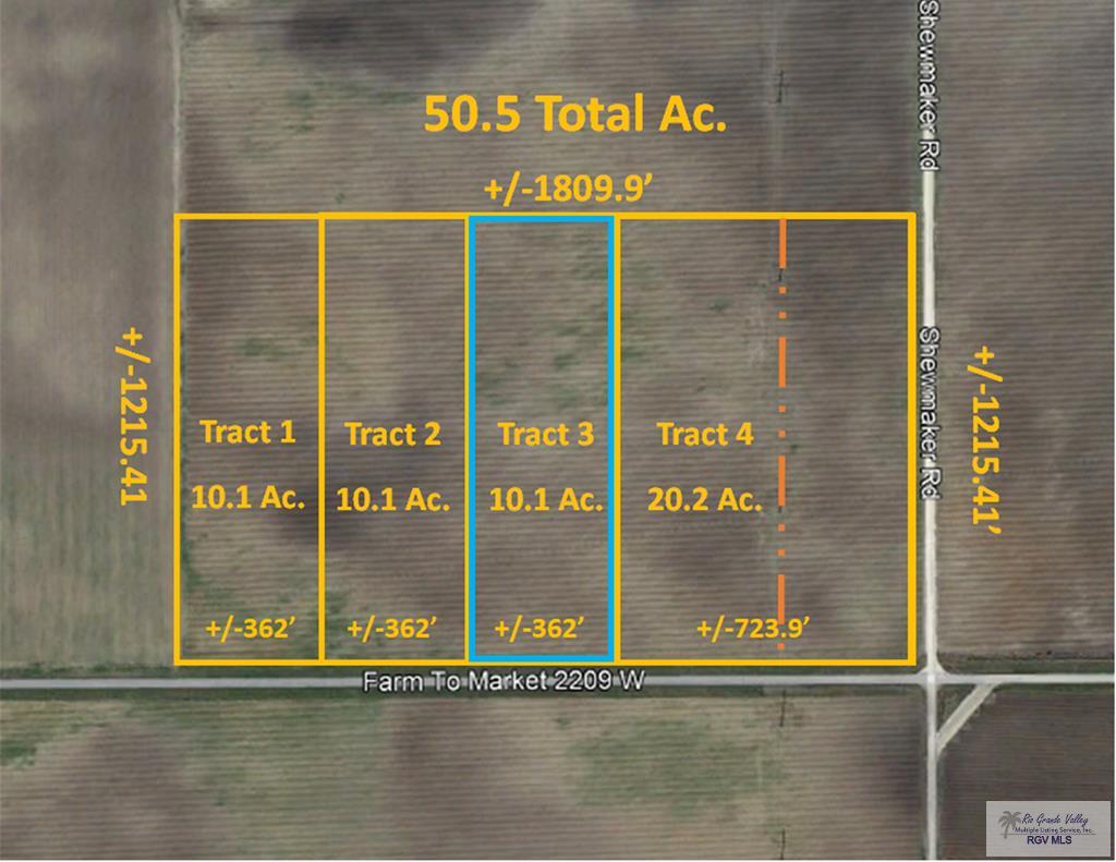 Tract 3 Fm 2209, SAN PERLITA, Texas image 1