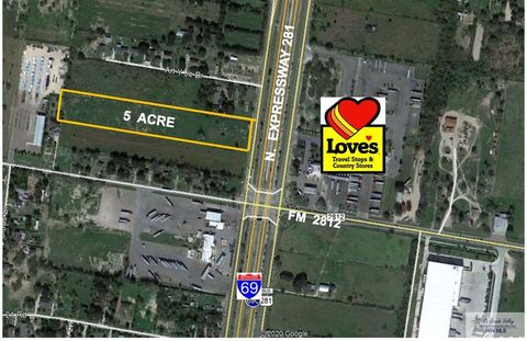 Vacant Land For Sale - 8419 N Expressway 281<br/> EDINBURG, TX 78542