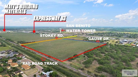 Vacant Land For Sale - 131 Stokey Rd<br/> SAN BENITO, TX 78586