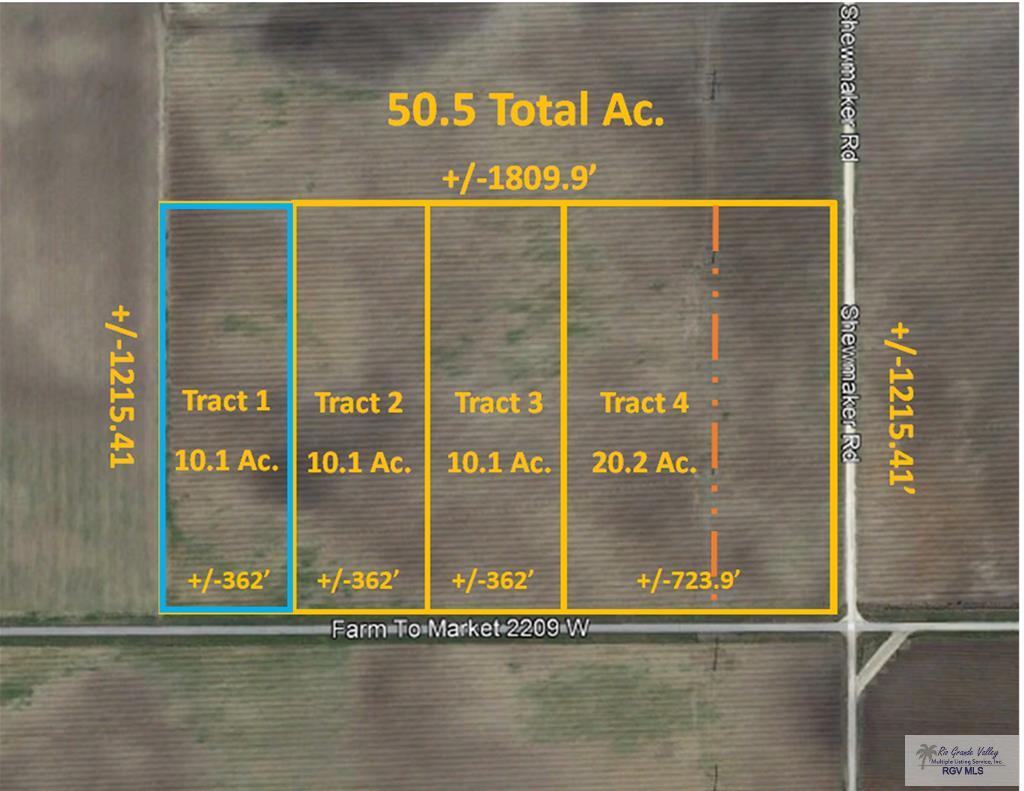 Tract 1 Fm 2209, SAN PERLITA, Texas image 1