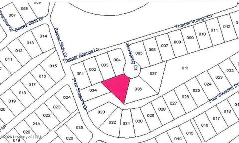 Vacant Land For Sale - 203 Lake Spring Circle<br/> Drums, PA 18222