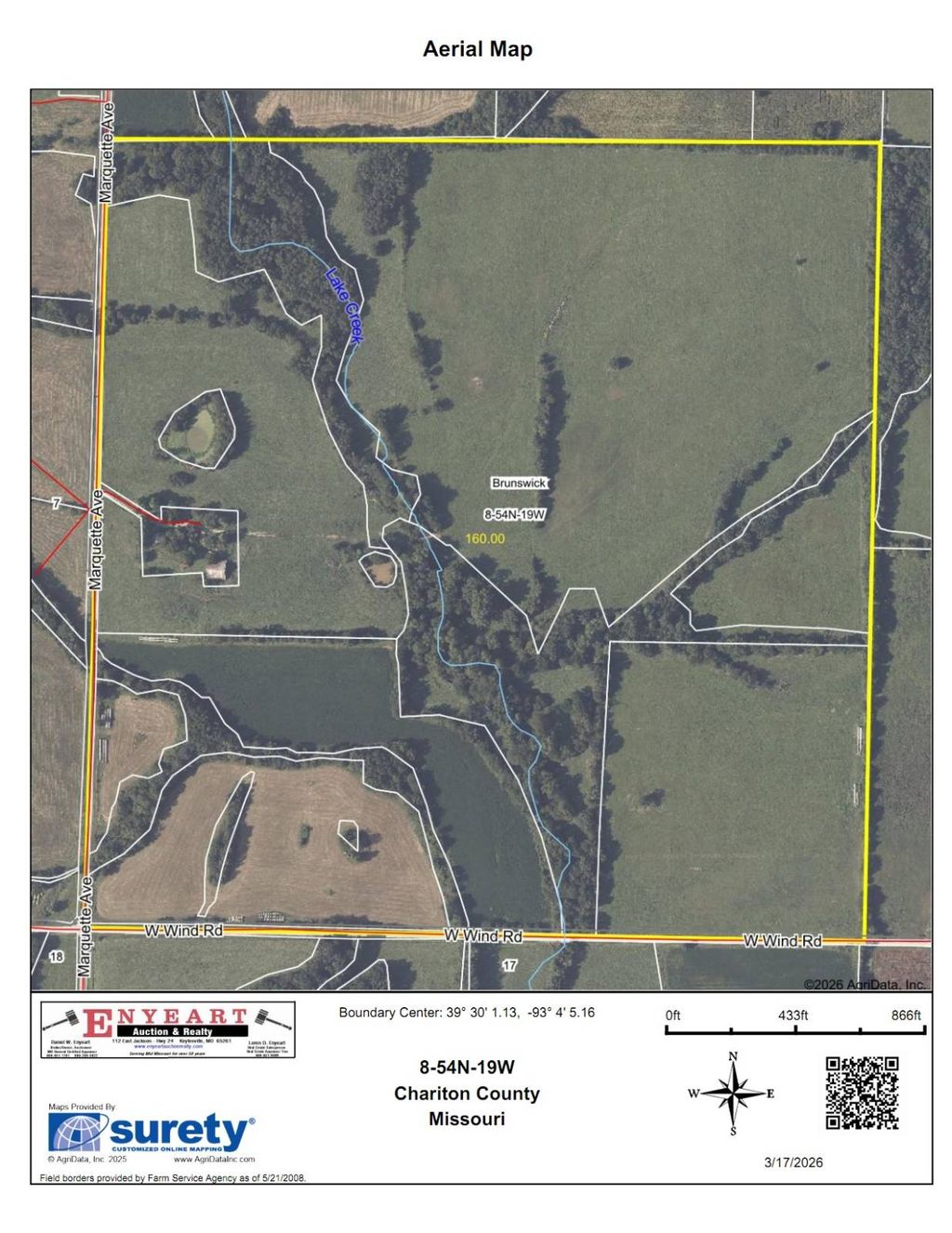 Photo of 1 Marquette Ave &amp; West Wind Rd, Brunswick, MO 65236 (MLS # 11682499)