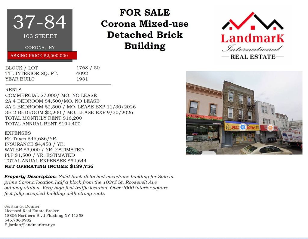 Photo of 3784 103rd Street, Corona, NY 11368 (MLS # 11617107)