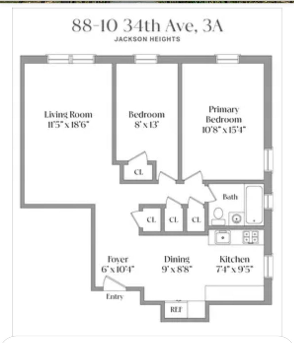 Photo of 8810 34th Avenue #3A, Jackson Heights, NY 11372 (MLS # 11677301)