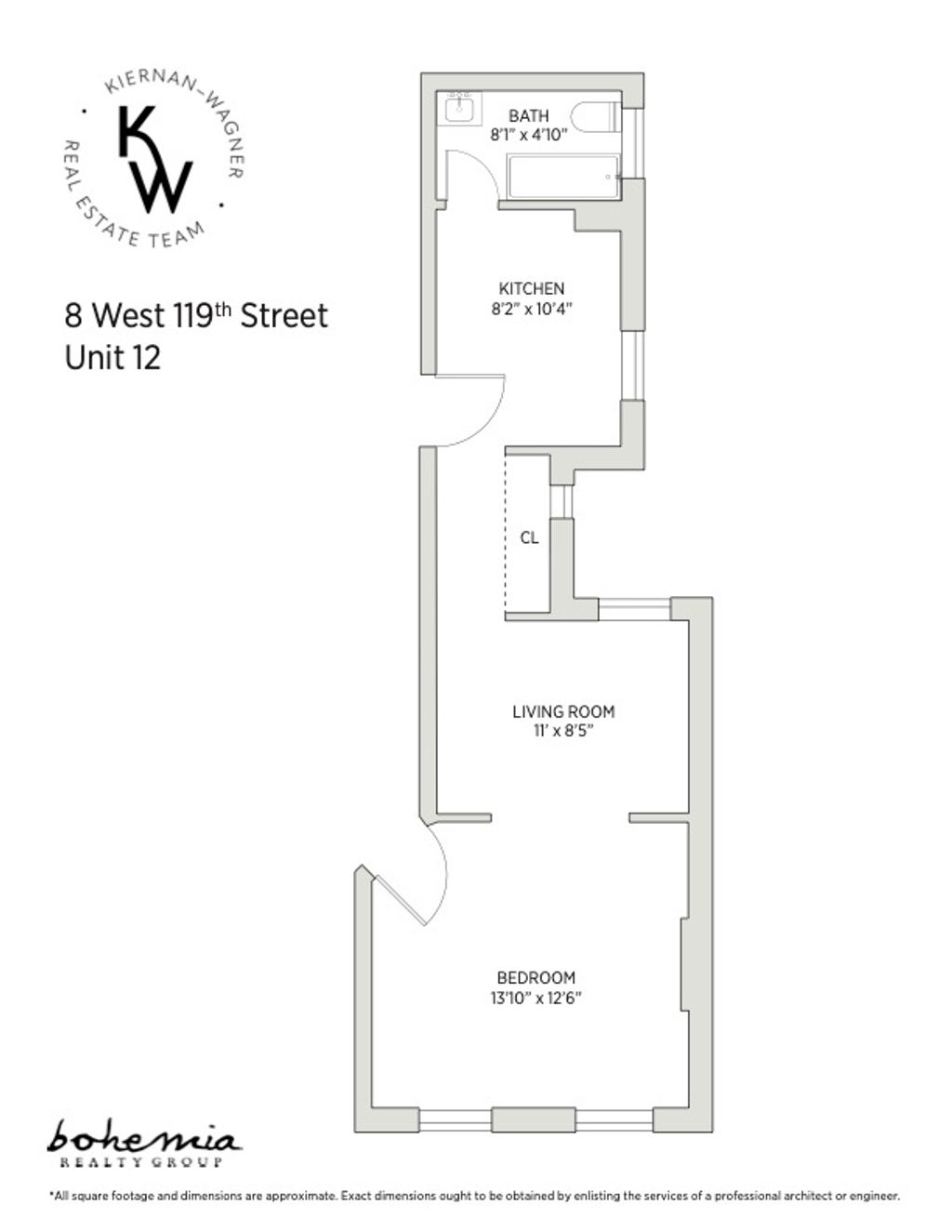 Photo of 8 West 119th Street #12A, New York, NY 10026 (MLS # 11668727)