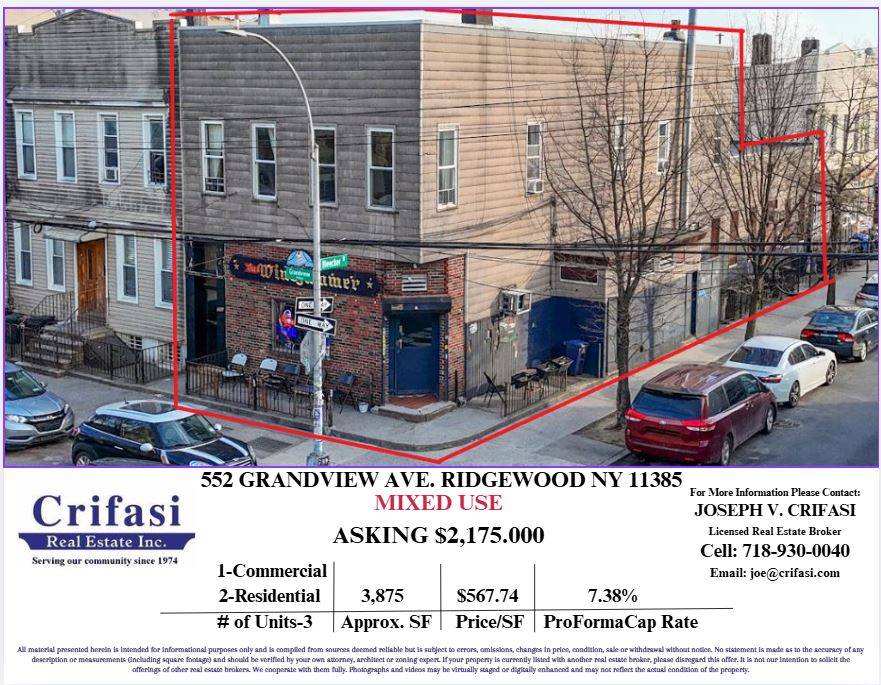 Photo of 552 Grandview Ave, Ridgewood, NY 11385 (MLS # 11694223)