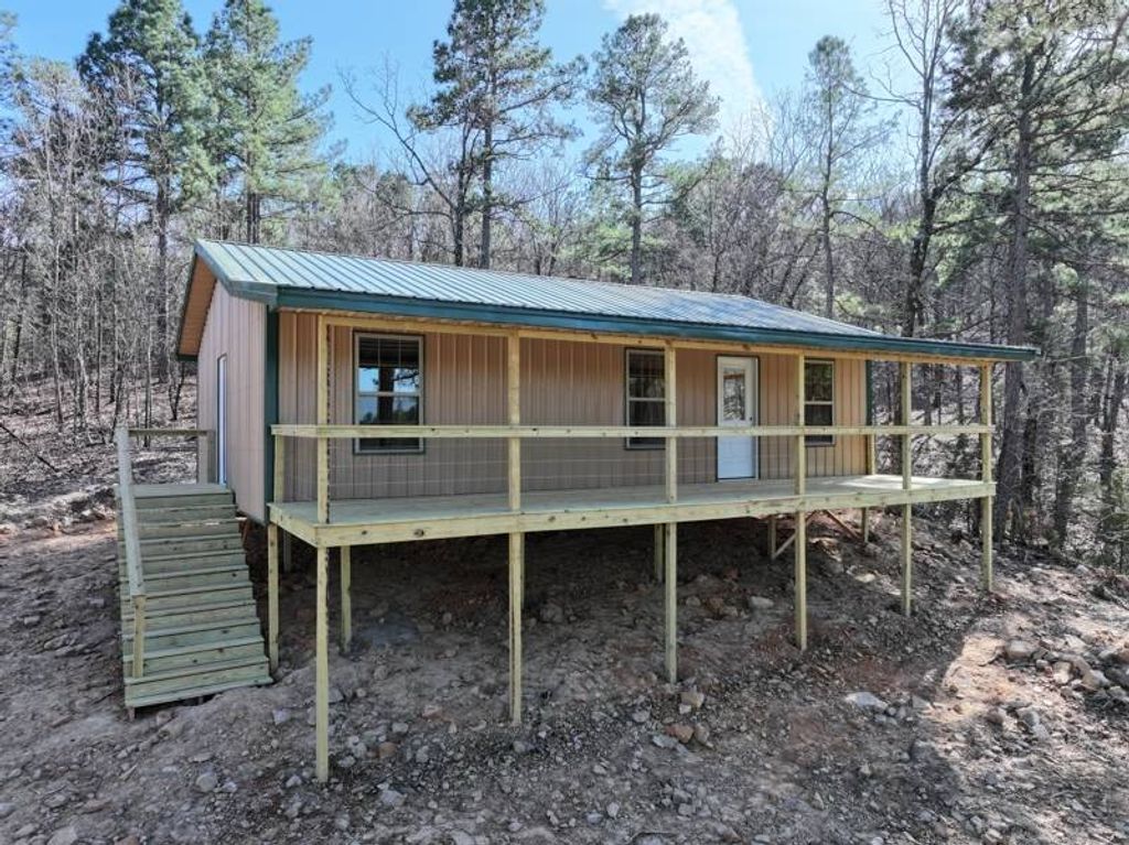 Photo of 39079 Hoppers Pass, Wister, OK 74966 (MLS # 11677391)