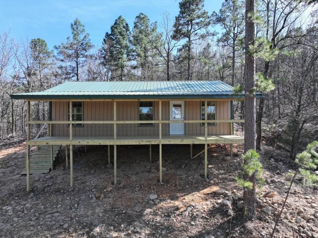 Photo of 39079 Hoppers Pass, Wister, OK 74966 (MLS # 11677391)