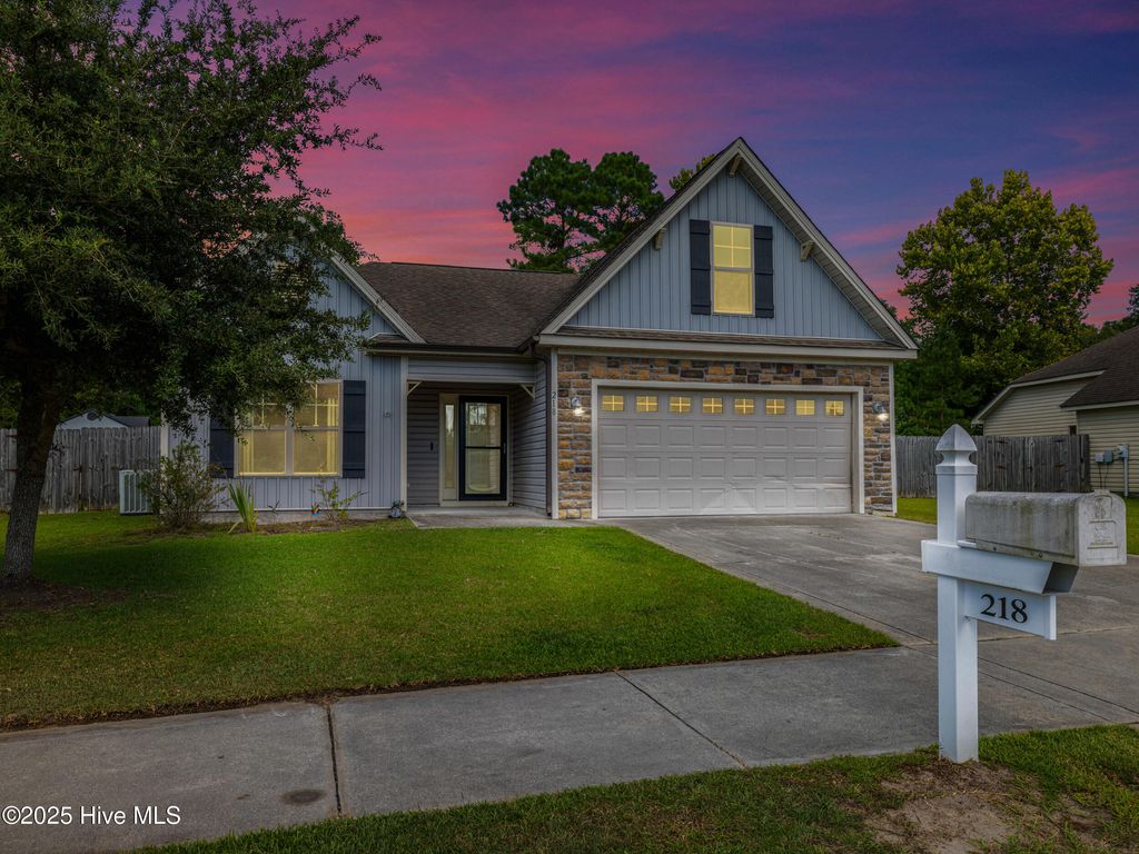 Photo of 218 Hidden Oaks Drive, Jacksonville, NC 28546 (MLS # 100531847)