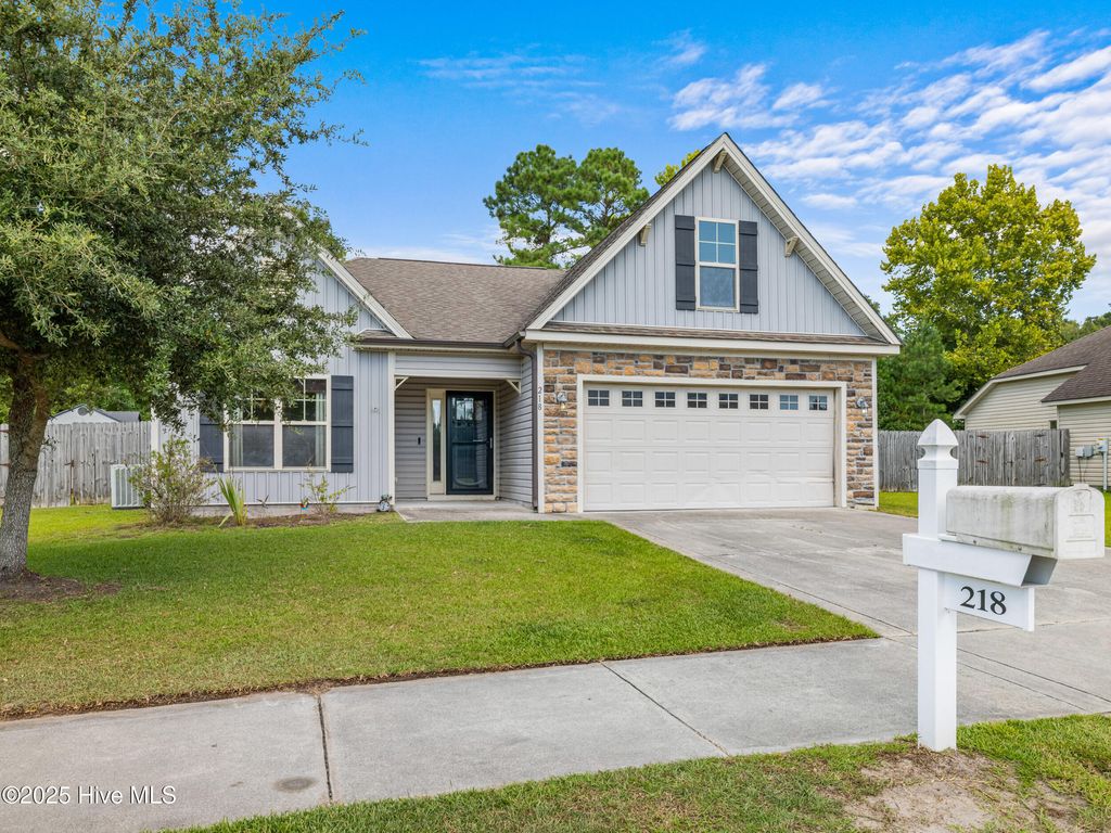 Photo of 218 Hidden Oaks Drive, Jacksonville, NC 28546 (MLS # 100531847)