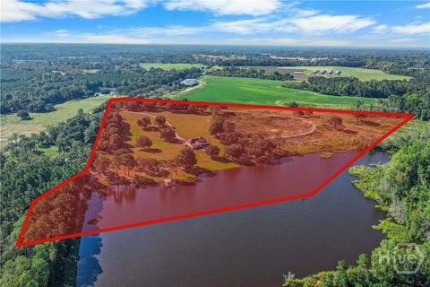 Vacant Land For Sale - 498 Walter L Dasher Road<br/> Tattnall County, Glennville, GA 30427