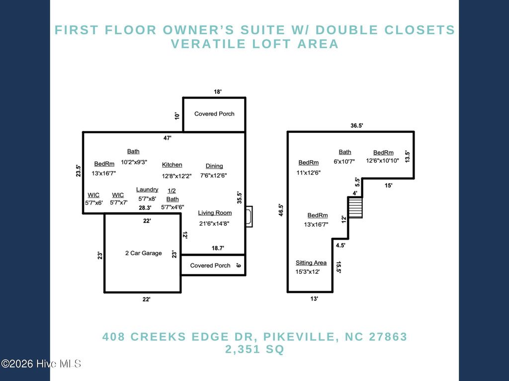 Photo of 408 Creeks Edge Drive, Pikeville, NC 27863 (MLS # 100542262)