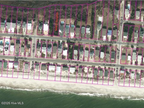 Vacant Land For Sale - 608 E Dolphin Drive<br/> Oak Island, NC 28465