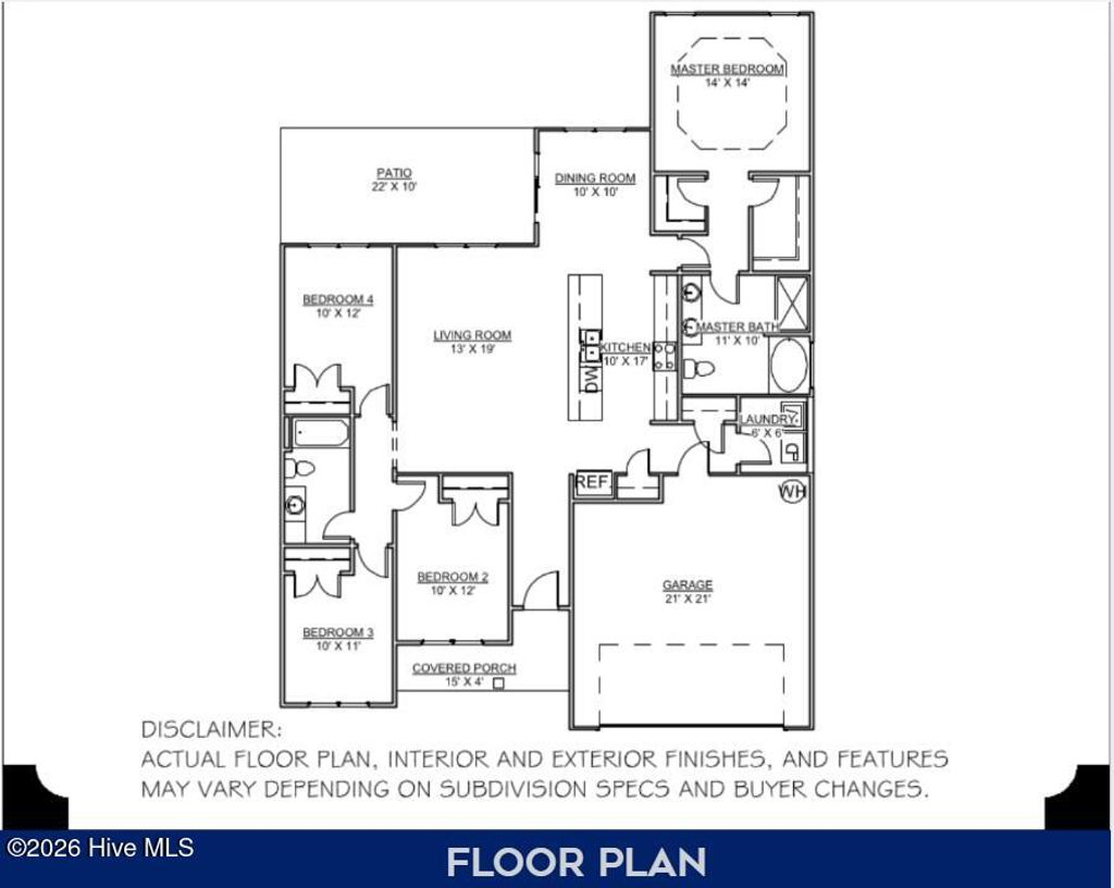 Photo of 4017 Bluewater Boulevard, New Bern, NC 28562 (MLS # 100577995)