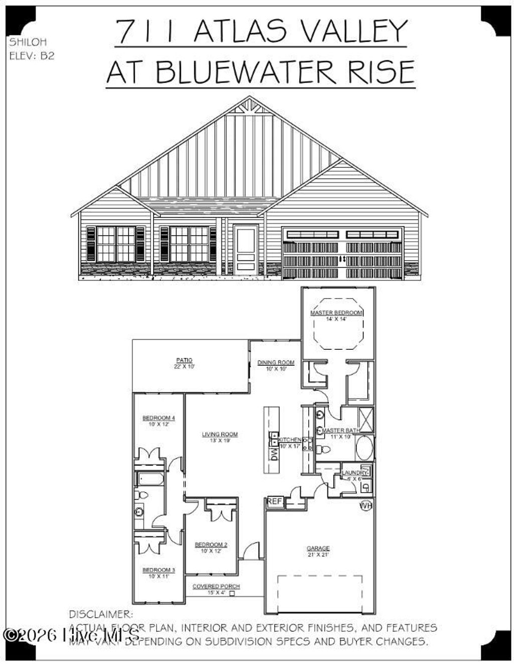 Photo of 4017 Bluewater Boulevard, New Bern, NC 28562 (MLS # 100577995)