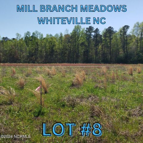 Vacant Land For Sale - 97 Mill Branch Drive<br/> Whiteville, NC 28472