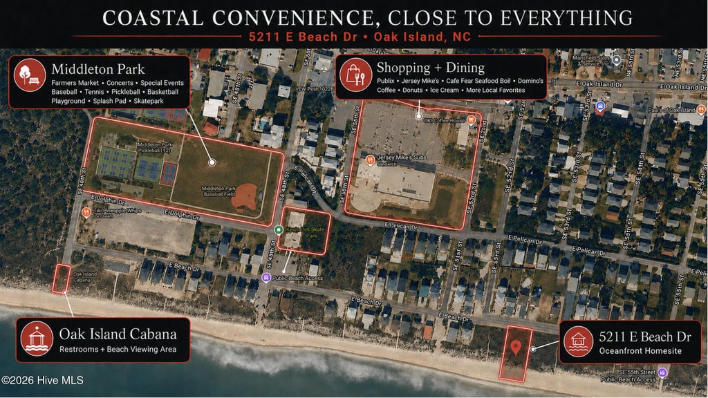 Photo of 5211 E Beach Drive, Oak Island, NC 28465 (MLS # 100600002)