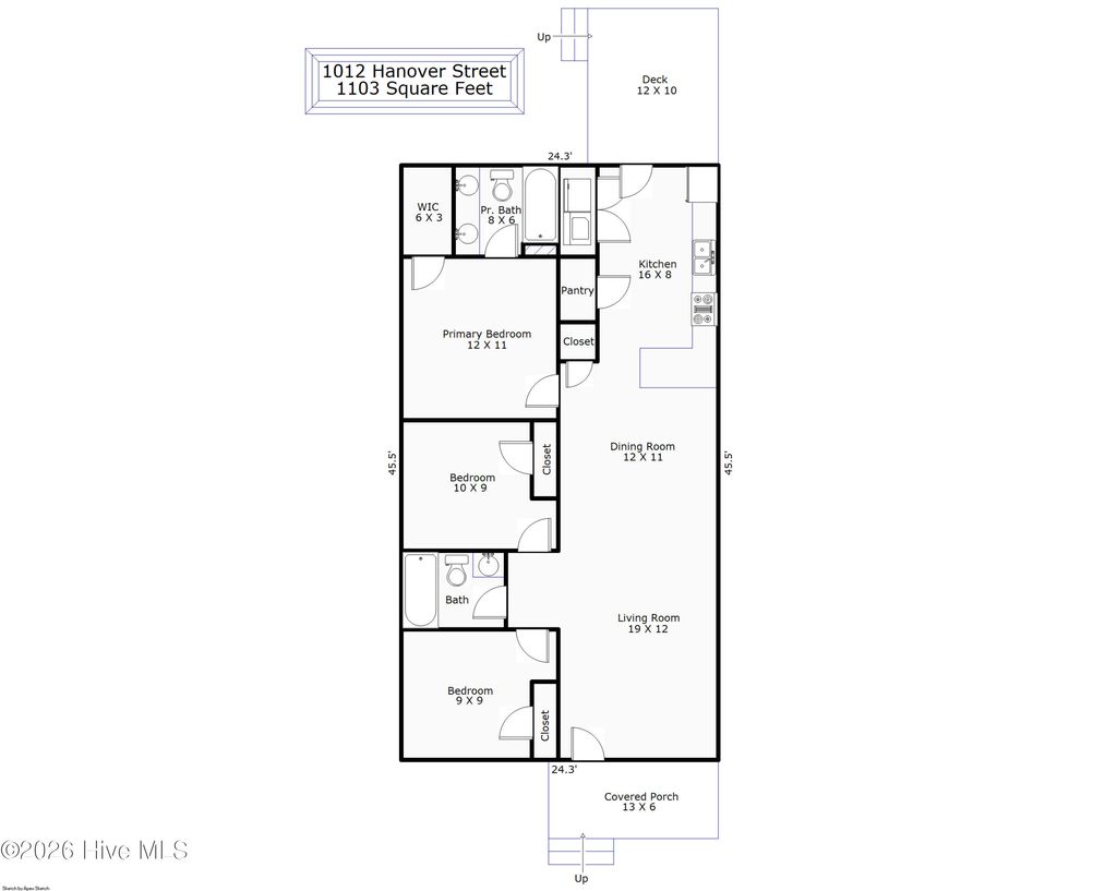 Photo of 1012 Hanover Street, Wilmington, NC 28401 (MLS # 100589173)