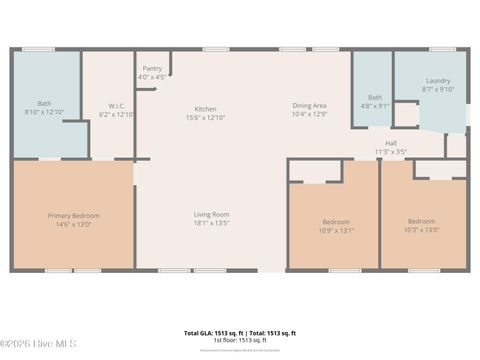 Tiny photo for 2613 Erwin Street SW, Supply, NC 28462 (MLS # 100573690)