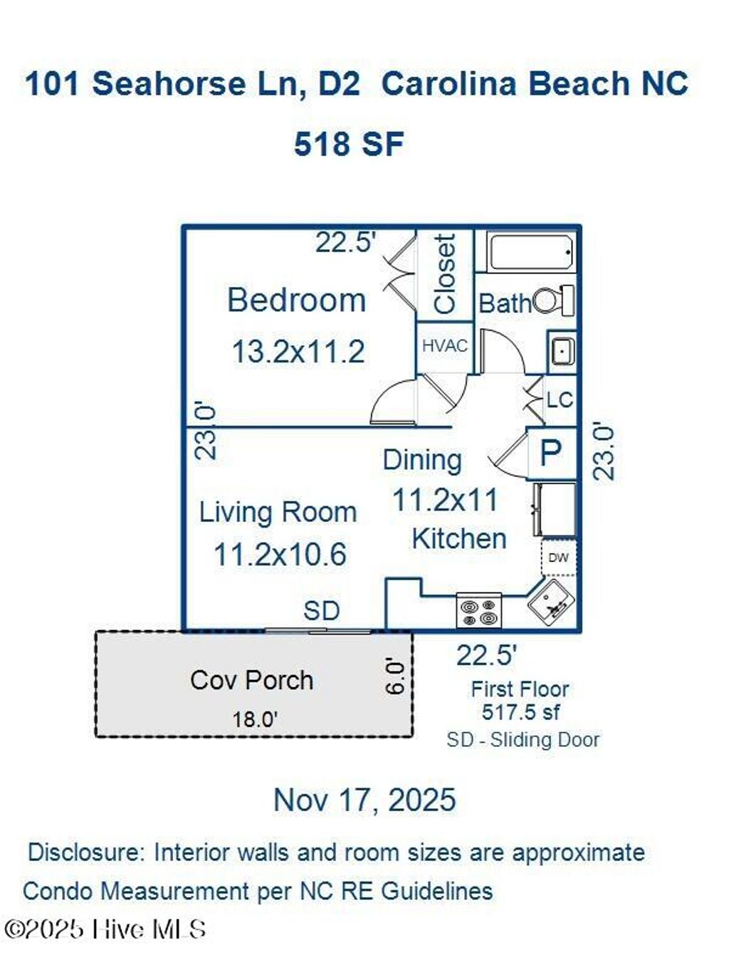 Photo of 101 Seahorse Lane #Unit D2, Carolina Beach, NC 28428 (MLS # 100541964)
