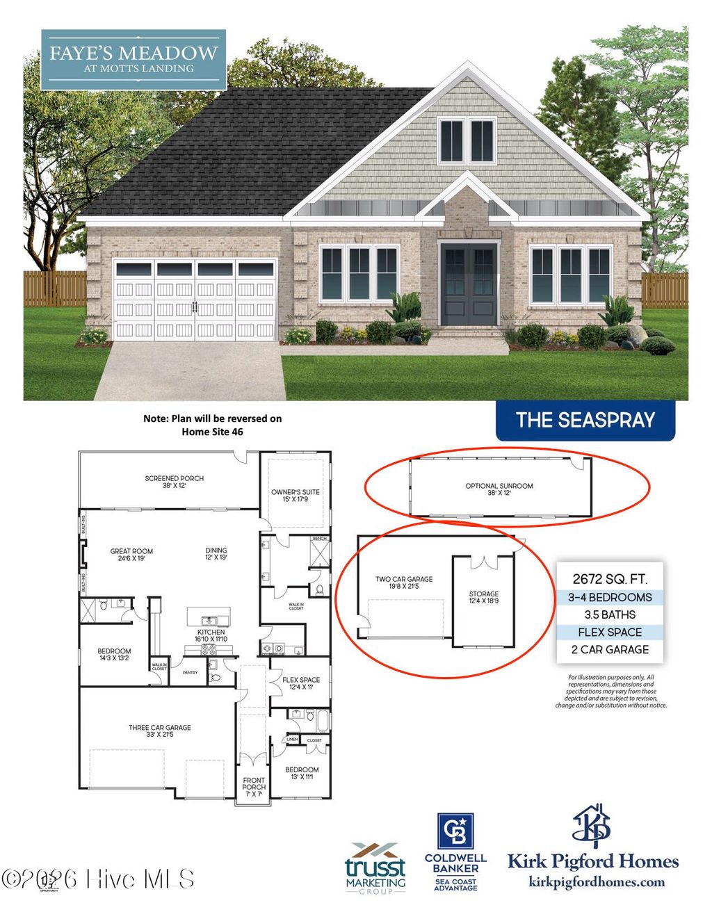 Photo of 5431 Ellen Dale Place #(Lot 46), Wilmington, NC 28412 (MLS # 100568907)