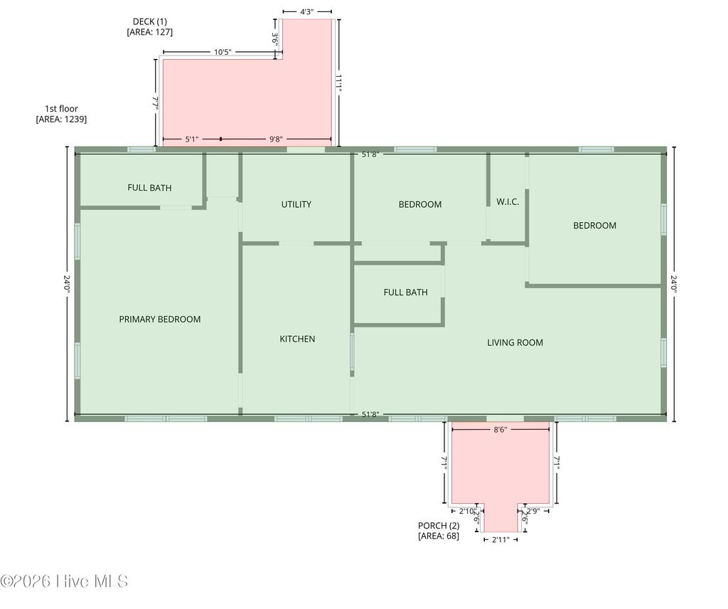 Photo of 21 East Drive, Jacksonville, NC 28546 (MLS # 100553167)