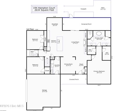 Tiny photo for 194 Hampton Court, Hampstead, NC 28443 (MLS # 100567366)