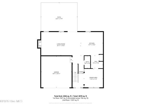 Tiny photo for 607 Blue Diamond Court, Jacksonville, NC 28540 (MLS # 100550598)