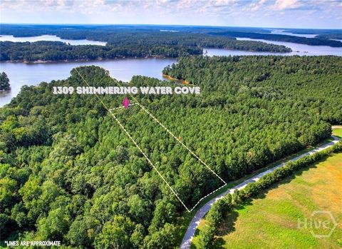 Vacant Land For Sale - 1309 Shimmering Water Cove<br/> Lincoln County, Tignall, GA 30668