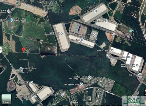 Vacant Land For Sale - 1724 Pine Barren Road<br/> Bloomingdale, GA 31302